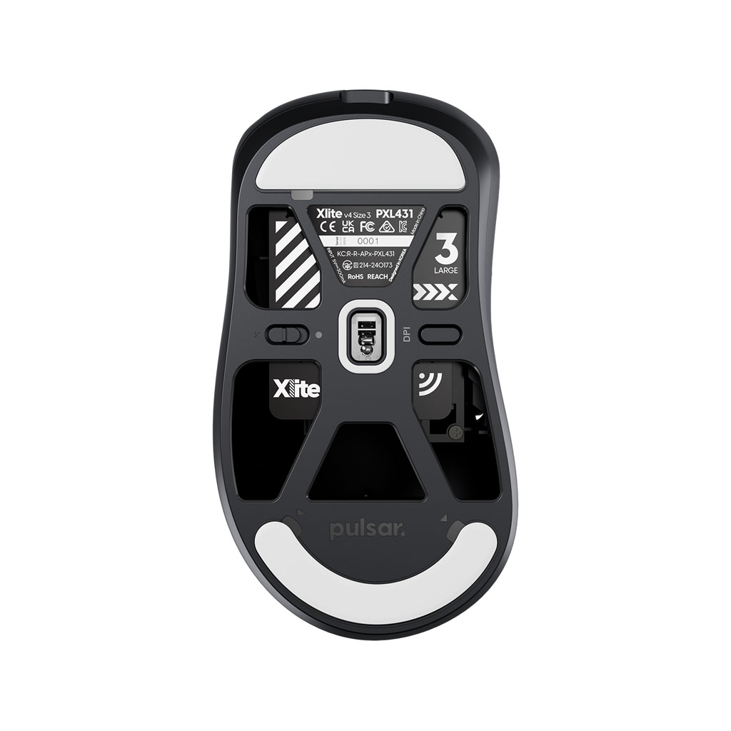 Pulsar Xlite v4 라지 무선 (블랙)_이미지