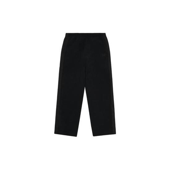 유니클로 x 니들스 플리스 와이드 팬츠 롱거 렝스 블랙 KR 485536-09_이미지