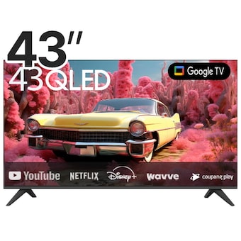 프리토스 109cm(<b>43인치</b>) QLED 4K <b>스마트</b> <b>TV</b>