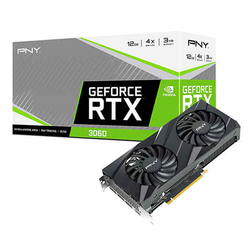 PNY 지포스 RTX 3060 VERTO D6 12GB Dual 마이크로닉스_이미지