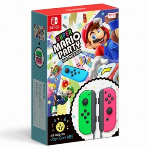 슈퍼 마리오 파티 조이콘 세트 한글판