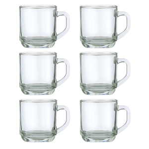 삼호유리 럭키글라스 딜라이트 유리 머그컵 300ml LG-312111 6개