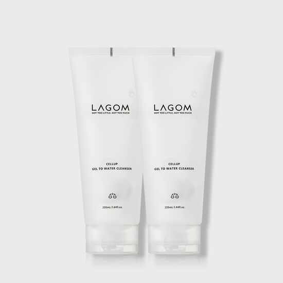 라곰 SSG 셀럽 젤 투 워터 클렌저 220ml 2개 + 미니 미스트토너 + 미니 피에_이미지