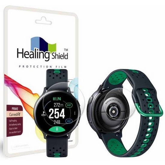 갤럭시워치 액티브2 골프에디션 44mm 액정 필름2매+심박센서 2매