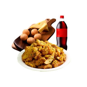 60계치킨 60계치킨 고추순살+치즈볼+콜라1.25L이미지입니다. 누르면 해당 게시물로 새창이동합니다.