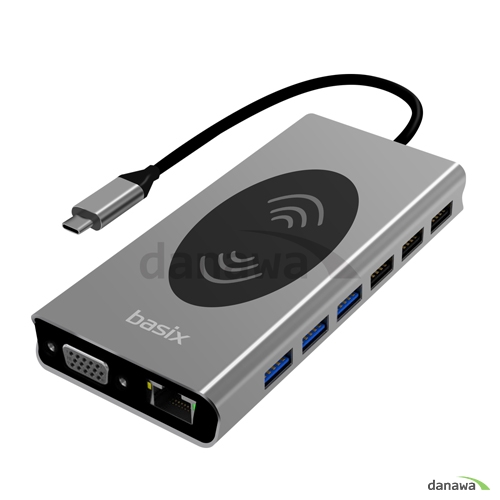 basix BX15W (14포트/USB 3.0 Type C)_이미지