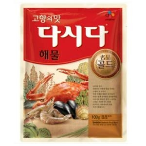 백설 다시다 명품 골드 해물 100g (1개)_이미지