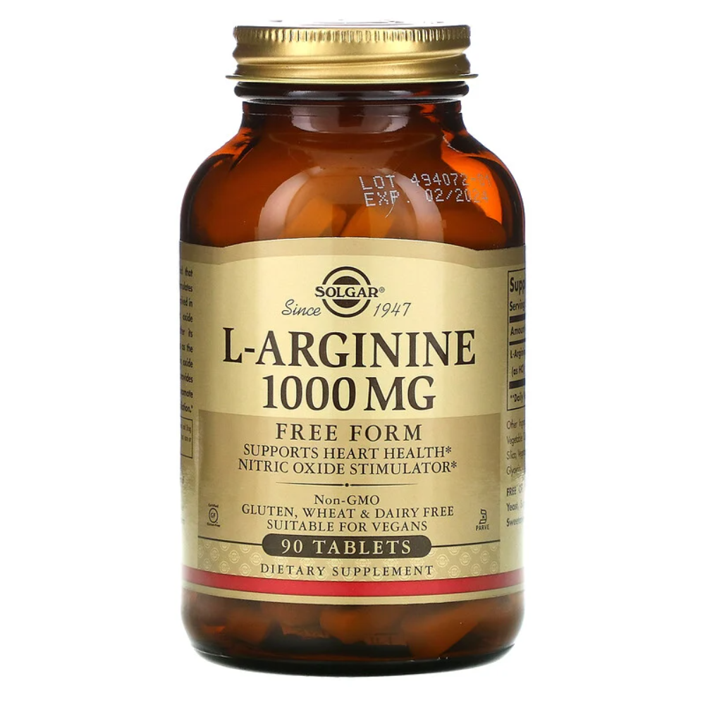 솔가 L-아르기닌 1000mg 90캡슐이미지입니다. 누르면 해당 게시물로 새창이동합니다.