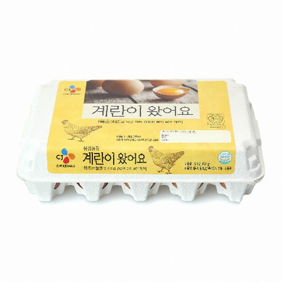 CJ제일제당 봉성농장 계란이왔어요 15구 (1개)