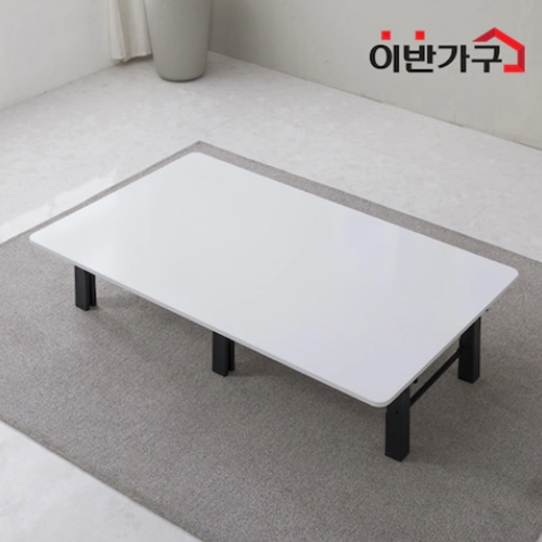 이반가구 하이그로시 무적 쌍다리 테이블 (140x80cm)_이미지