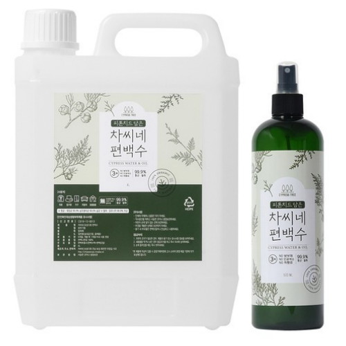차씨네 보성다원 편백수 4L + 500ml (1세트)_이미지