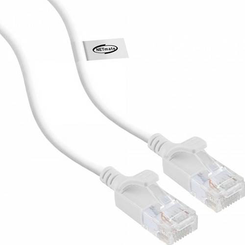 강원전자 NETmate CAT.6A UTP 랜 케이블 (0.5m, NM-FC6A05)