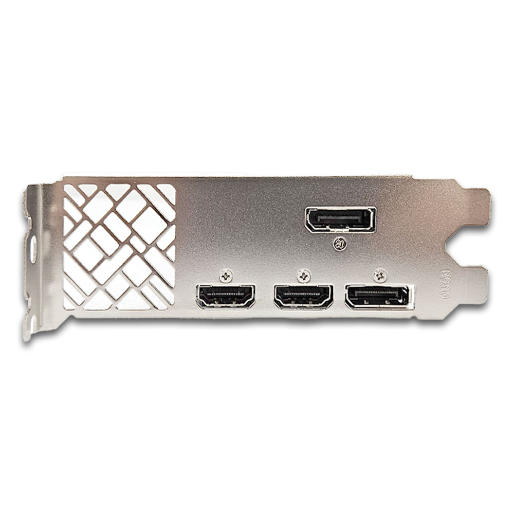 갤럭시 GALAX 지포스 RTX 3050 WHITE D6 6GB LP_이미지