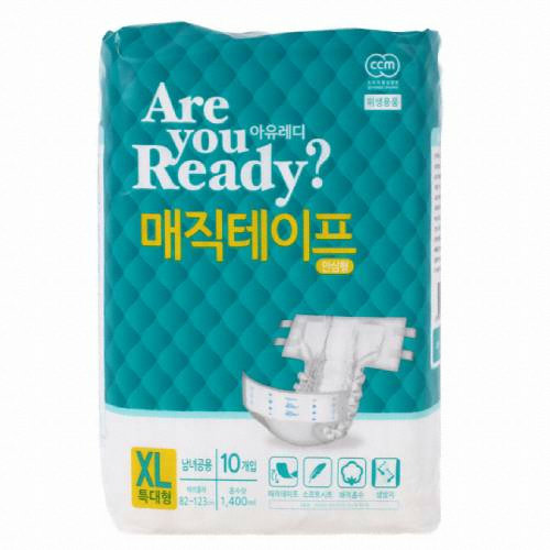미래생활 르웨이 매직테이프 안심형 대형 10개 (6팩(60개))