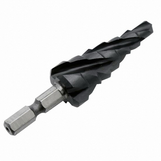 이엑스파워 헤리컬 스텝드릴 4날 ESS-3F