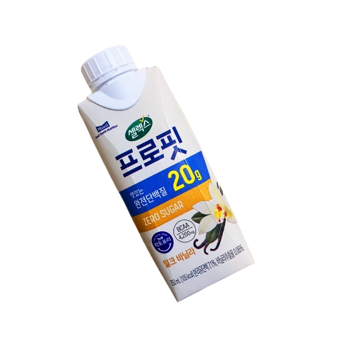 매일유업 셀렉스 프로핏 밀크 바닐라 250ml (15개)
