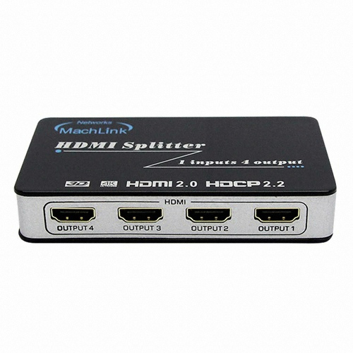 마하링크 1:4 HDMI 2.0 분배기 (ML-HSP446)이미지입니다. 누르면 해당 게시물로 새창이동합니다.