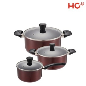 해피콜 NEW 컴포트 다이아몬드 3종 (편수16+양수20+곰솥24)