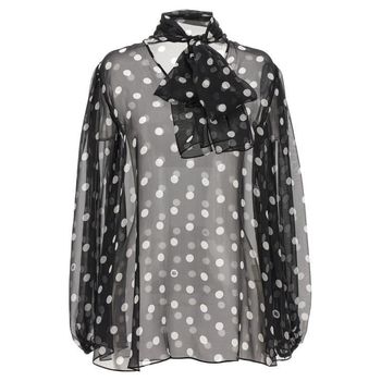 블라우스 셔츠 실크 154207246