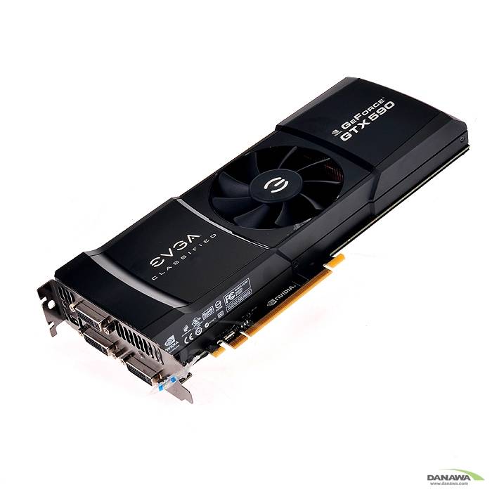 EVGA 지포스 GTX590 CLASSIFIED D5 3GB_이미지