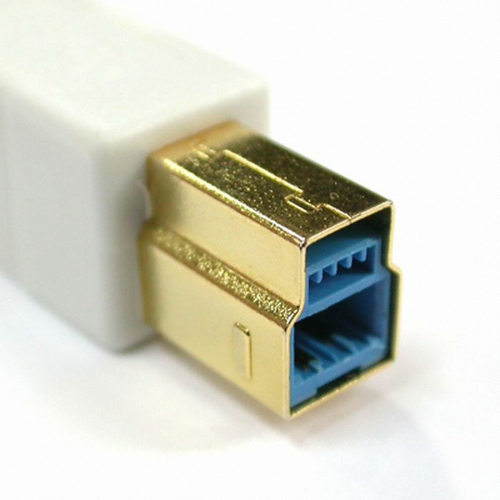 강원전자 NETmate USB 3.0 (A-B) (M/M) 케이블 (NMC-UB305W, 0.5m)_이미지