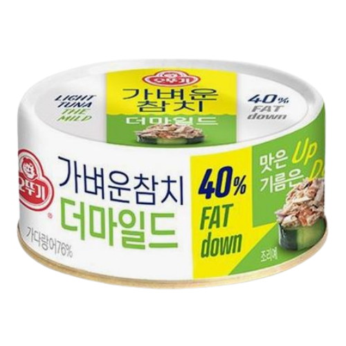 오뚜기 가벼운참치 더마일드 200g (8개)