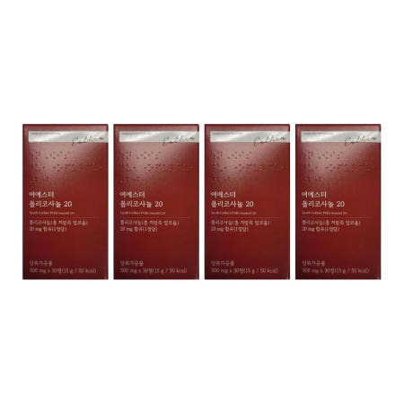 에스더포뮬러 여에스더 폴리코사놀 20 30정 (4개)_이미지