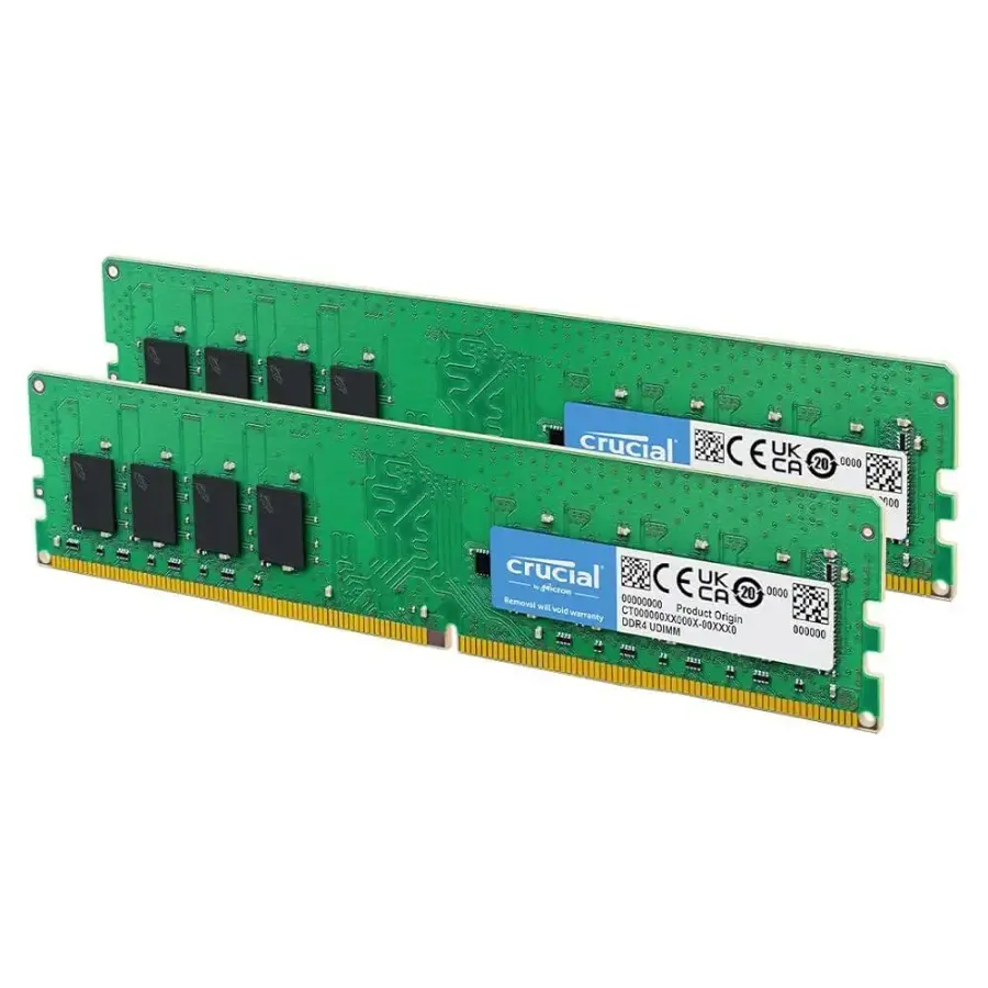 크루셜 데스크탑 메모리 RAM 16GB 키트 2x8GB DDR4 3200MHz CL22 CT2K8G4DFRA32A 865362