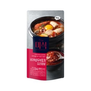 하림 The미식 바지락순두부찌개 요리양념 140g (1개)_이미지