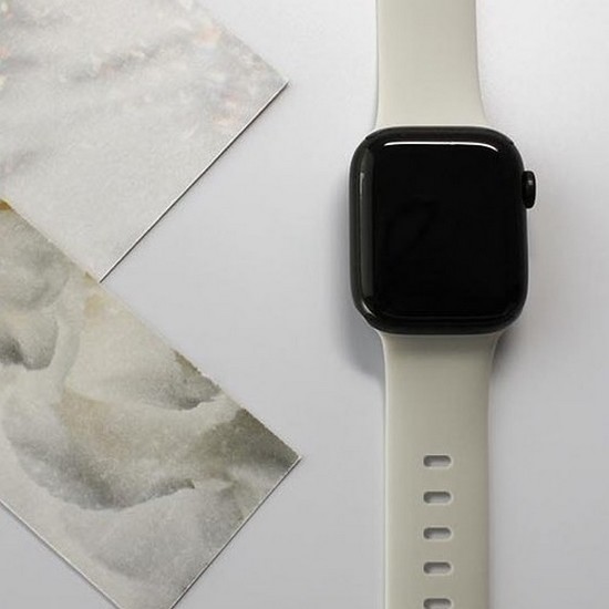 폰트리 힐링쉴드 애플워치 스트랩 실리콘 SL 시리즈 (엔틱 화이트) (38mm/40mm/41mm)