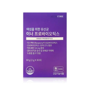 뉴트리코어 여성을 위한 유산균 이너 프로바이오틱스 30포 (12개)_이미지