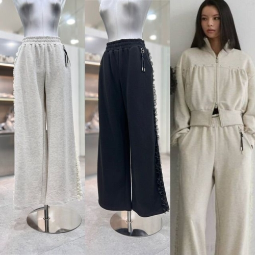 아이올리 에고이스트 러플 디테일 트래이닝 팬츠 ER3OPT52HJ_DG