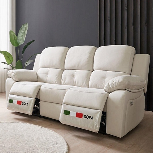 바이탈버브 엘리스 아쿠아원단 패브릭 리클라이너 3인용_이미지