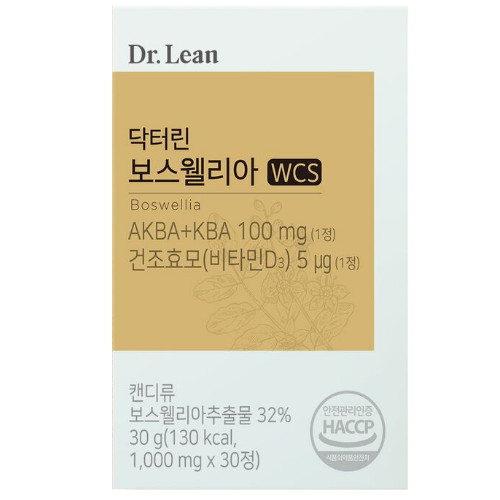 닥터린 보스웰리아 1000mg 30정 (6개)_이미지