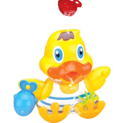 하늘썬별 오리 물레방아 목욕놀이 색상랜덤  xinglo8823_이미지