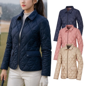 BTR 비티알 여성 겨울 웰론 보온 골프 패딩 자켓 BSC064RJ5W