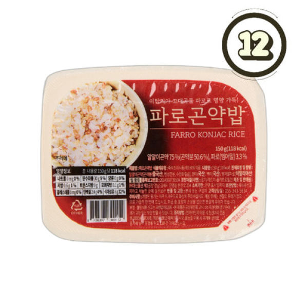 대신물산 대신곤약 파로곤약밥 150g (12개)_이미지