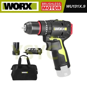 웍스 WU131X 충전 드릴 드라이버 가정용 12V 10mm 금속척 스크류 전동드릴 베어툴 본체만