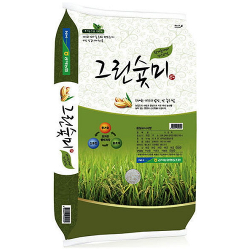 2025 햅쌀 그린숯미 10kg
