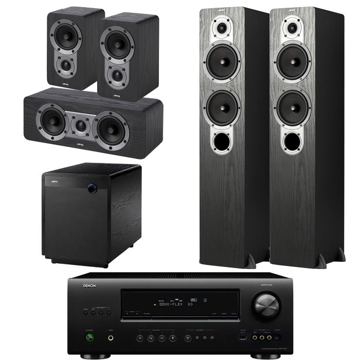 야모 S426 5.1채널 + 데논 AV리시버 (AVR-1612, SUB-300)_이미지