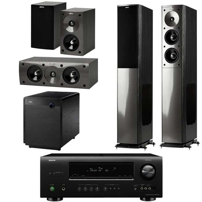 야모 S606 5.1채널 + 데논 AV리시버 (AVR-1312, SUB-300)