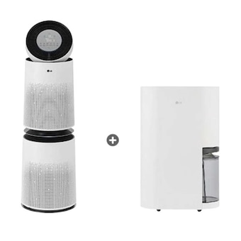LG전자 퓨리케어 360˚ 플러스 AS305DWWA + 제습기 <b>DQ214MWGA</b>