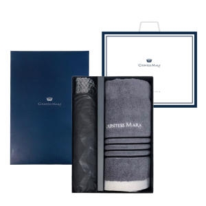 송월타올 포라인 3단큐브완자 기업 회사 선물세트 2p