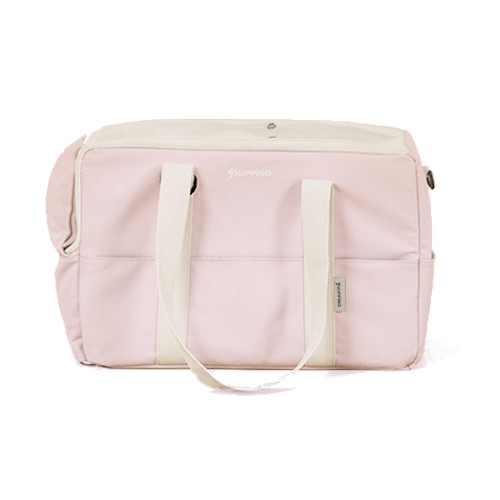 제이월드산업 퍼핑 이동가방 핑크