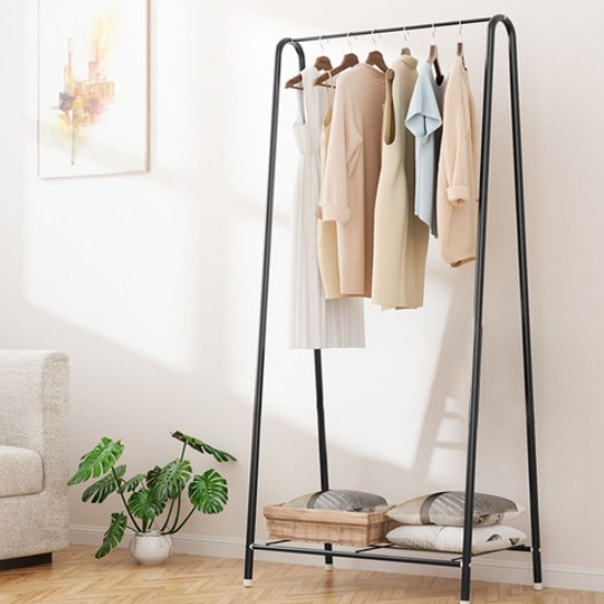 가구느낌 철제 튼튼한 미니 짐행거 660_이미지