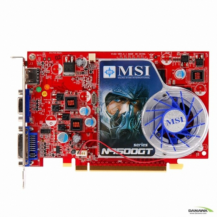MSI ������ 9500GT N9500GT-MD512 OC/D2 512MB �����ڽ�