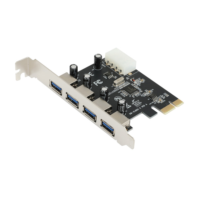 ������Ʈ��ũ NEXI USB 3.0 PCIe ī�� 4��Ʈ (NX-USB30EX4P)