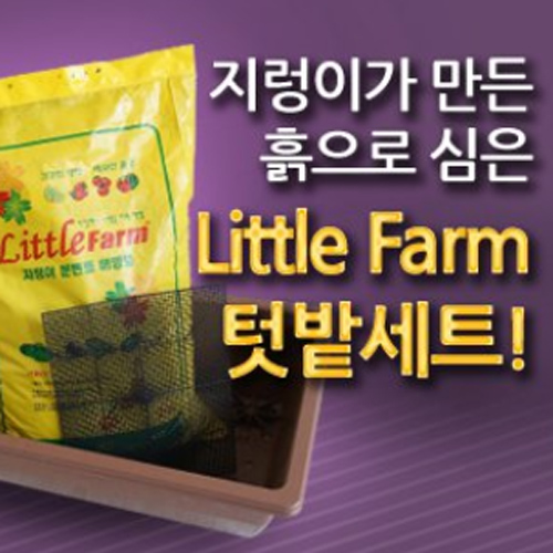 지산바이오 ㅤ뜰에모아 리틀팜 텃밭세트 대형_이미지