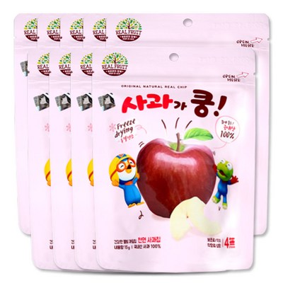 산마을 뽀로로 사과가 쿵 15g (9개)_이미지