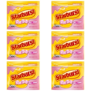 ��Ÿ����Ʈ Starburst All Pink Fruit Chews Candy �� ��ũ �ĸ��� �� ���ϸ� ĵ�� 15.6oz 442.3g..